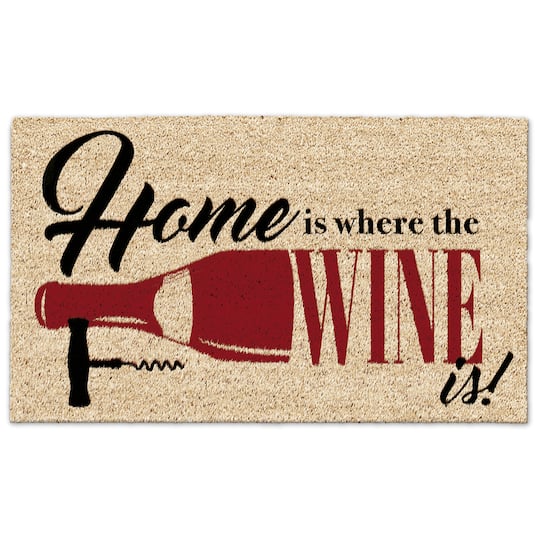 DII&#xAE; Home Is Where The Wine Is Doormat